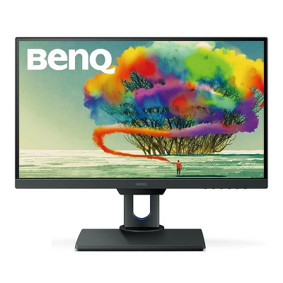 BenQ PD2500Q 25 Inch Quad HD 2560 x 1440 2K 4ms HDMI DisplayPort Mini-DisplayPort Built-in Speakers USB 3.1 Hub Flicker-Free Low Blue Light Ultra Slim Bezel LED Backlit IPS Monitor