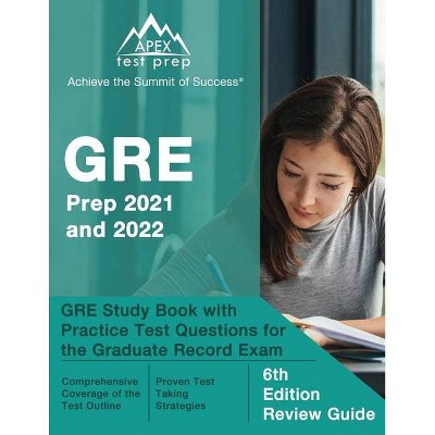 GRE Prep 2021 and 2022 - by  Matthew Lanni (Paperback)