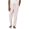 TIME HOLLOW Pale Pink Cotton Knit Pajama Pants - 3 of 3