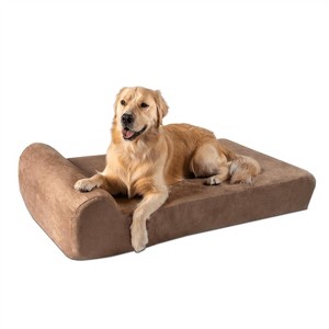 Big Barker 7" Orthopedic Dog Bed - Headrest Edition - 1 of 4