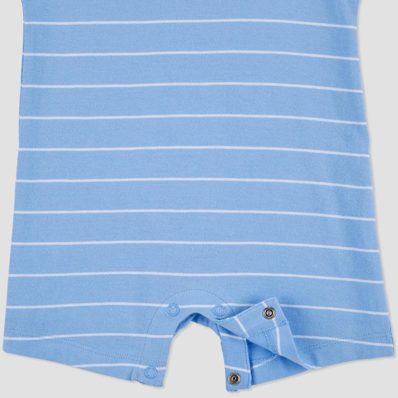 Carter's Just One You® Baby Boys' Striped Tropics Romper - Blue, 4 of 6