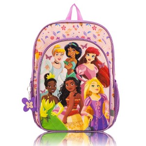 Disney Kids' Single 16" Backpack - Princess with Moana - 1 of 4
