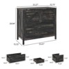 Lateral File Cabinet with 4 Drawer, Wood File Storage Cabinet for Home Office Furniture - 2 of 4