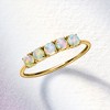 Pure Collection by Ross-Simons Opal 5-Stone Ring in 14kt Yellow Gold - 4 of 4