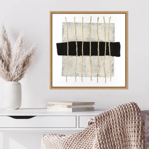 Amanti Art Textured Tablets II by Michael Willett Framed Canvas Wall Art Print - 1 of 4