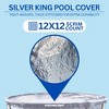Swimline Hydrotools Silver King Winter Cover for 12x20 Ft Above Ground Pools - 4 of 4