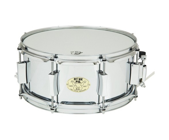 Pork Pie Little Squealer Steel Snare Drum 13 x 6 in.