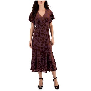 Taylor Womens Stretch Midi Dress - 1 of 1