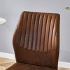 Kumasinova 19"H High Resilience Dining Chairs Set of 4/6,Modern Minimalist PU Leather Kitchen Side Chairs with Metal Legs for Dining Room - 2 of 4