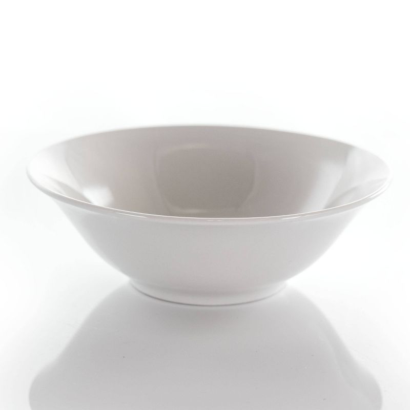 16pc Porcelain Marshall Dinnerware Set White - Elama, 5 of 9