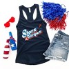 Simply Sage Market Women's Stars and Stripes Firework Racerback Tank - 2 of 4