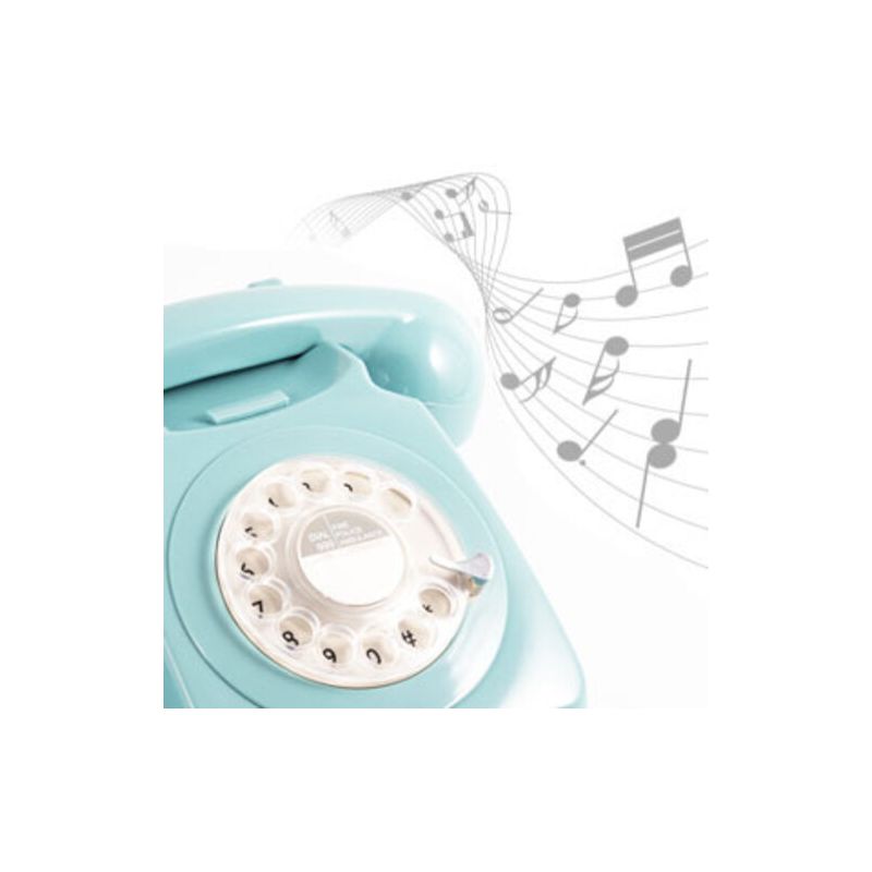 GPO Retro GPO746RBL 746 Dektop Rotary Dial Telephone - Blue, 5 of 7