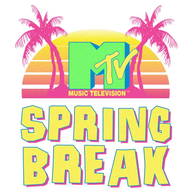Men's MTV Retro Spring Break T-Shirt, 2 of 6