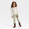 Toddler Girls' Long Sleeve Pointelle Shirt - Cat & Jack™ - 3 of 3
