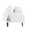 SKRAN Sofa Bed, Adjustable Couch Bed with with The Retractable Cup Holder and Adjustable Back, 3 Angles, Small Couch for Bedroom, Living Room - 4 of 4