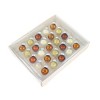 Craftoutlet.Com 0.5 Inch Mini Glass Ball Ornament Set Christmas Tree Ornament Sets - 3 of 3