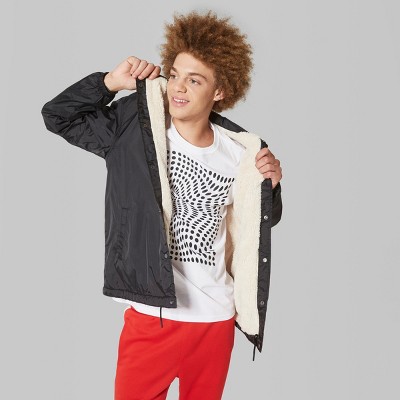 Target mens sherpa on sale jacket