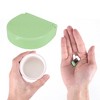Unique Bargains 4 Grids Single Layer Pill Case 1 Pc - 4 of 4