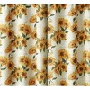 Kate Aurora Country Farmhouse Sunflower Garden Complete Kitchen Curtain Tier & Valance Set - 56 in. W x 36 in. L - 3 of 3
