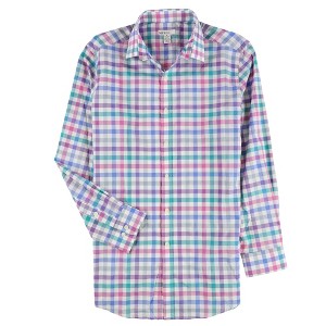 bar III Mens Plaid Stretch Button Down Dress Shirt - 1 of 2