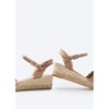 Farella Limited Edition Canvas Espadrille Sandal Wedges - 3 of 4