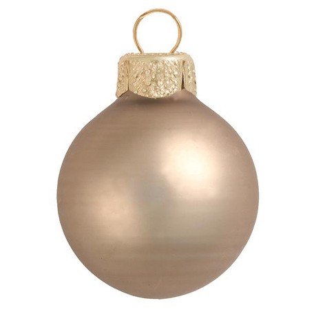 Northlight 4ct Mirrored Glass Disco Ball Christmas Ornament Set 4 - Gold :  Target