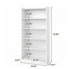 NicBex Wood Bookshelf with Storage Display Shelves Bookcases for Living Room Home Office - 3 of 4