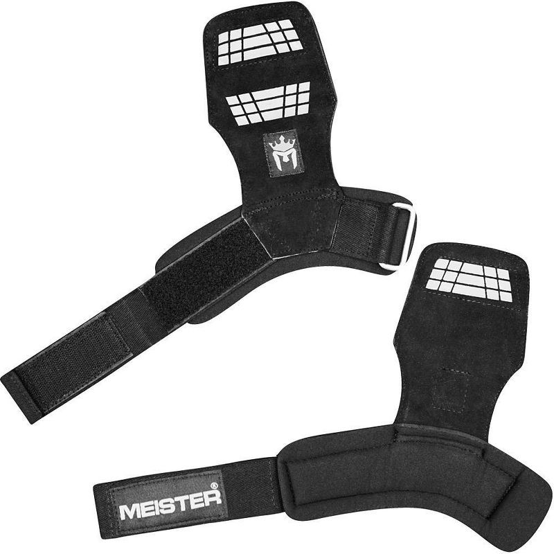 
Meister Elite Leather Lifitng Grips Pair with Gel Padding, 6 of 8