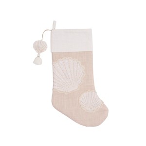 C&F Home Gold Coast Seashell Stocking - 1 of 4