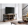 HearthPro Sheffield 54" W x 24" H x 15.75" D Freestanding Media Console - Driftwood, SP6592-OM - 2 of 3