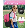 Generic Soccer Bags for Girls, Large Girls Soccer Backpack with Ball & Shoes Compartment - 4 of 4