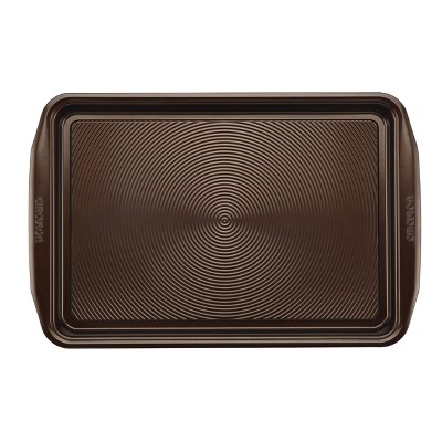 Chocolate Brown Nonstick Aluminum Cookie Sheet Set