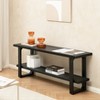 MH London Amber 22.5" Mango Wood Media Unit - 2 of 4