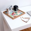 Sewzinski Stones and Clay Square Bamboo Tray - Deny Designs - 2 of 2