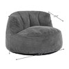 Hyleory 37.4" Bean Bad Chair for All Ages, Suitable for Living Room,Bedroom and Play room - 4 of 4