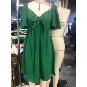 Casual Ruffle Maternity Dress Nursing A Line Party Midi Dress - 1 of 1