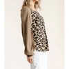 Women's Leopard Print Long Sleeve Top - umgee - 3 of 4