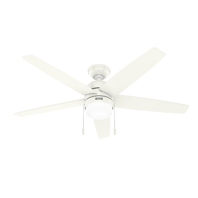 52" Bardot Ceiling Fan with Light Kit and Pull Chain (Includes LED Light Bulb) - Hunter Fan