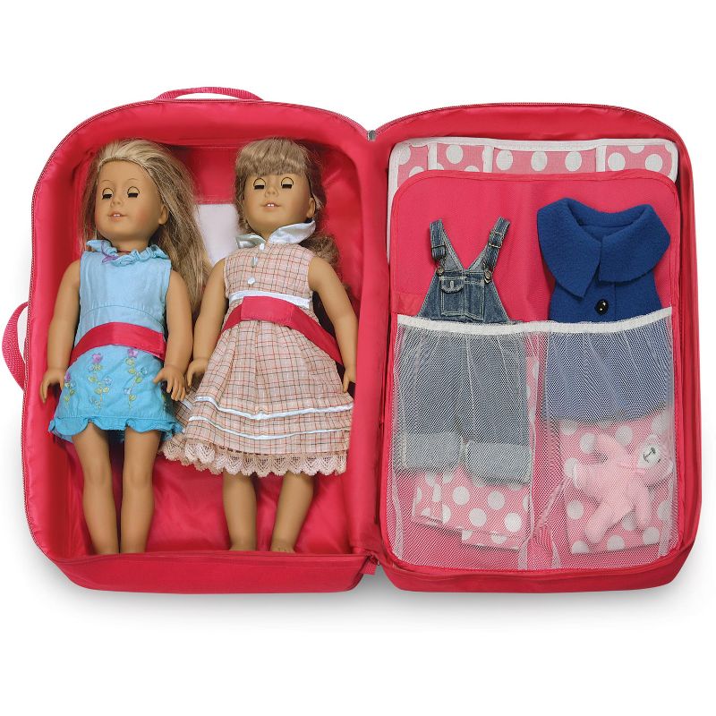 Badger Basket Double Doll Travel Case with Bunk Bed, 5 of 9