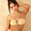 Women's Pucker Textured Multiway Triangle Bikini Top - Wild Fable™ - 4 of 4