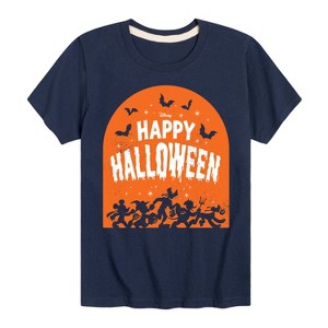 Boys' - Disney - Happy Halloween Short Sleeve Graphic T-Shirt - 1 of 4