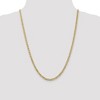Black Bow Jewelry 3.75mm 14k Yellow Gold Solid Concave Anchor Chain Necklace - 2 of 4