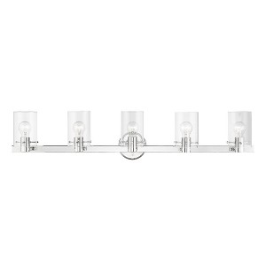 Livex Lighting Munich 5 - Light Vanity in  Polished Chrome - 1 of 4