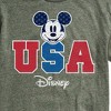 Men's - Disney - Mickey Mouse USA Head Short Sleeve Graphic T-Shirt - 2 of 4