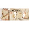 Ekouaer Women's 2 Piece Lounge Set V-Neck Pajama Sets Oversized Summer Outfits with Pockets - 3 of 4