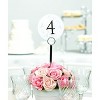 Wedding Filigree Table Number Cards: Hortense B. Hewitt, White, 40-Pack, Paper, Party Decorations, Wedding Ceremony - 2 of 2