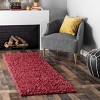Nuloom Kara Solid Shag Indoor Area Rug - 2 of 4