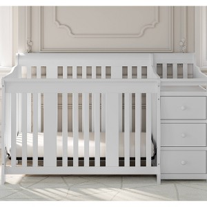 Storkcraft Portofino 5-in-1 Convertible Crib and Changer - 1 of 4