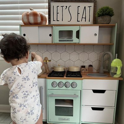 Modern Play Kitchen Stove and Oven