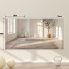 Apmir  2/3 pieces Rectangle Wall Mirror Home Gym Mirror Dance Studio Mirror Tempered Glass Mirror - 2 of 4